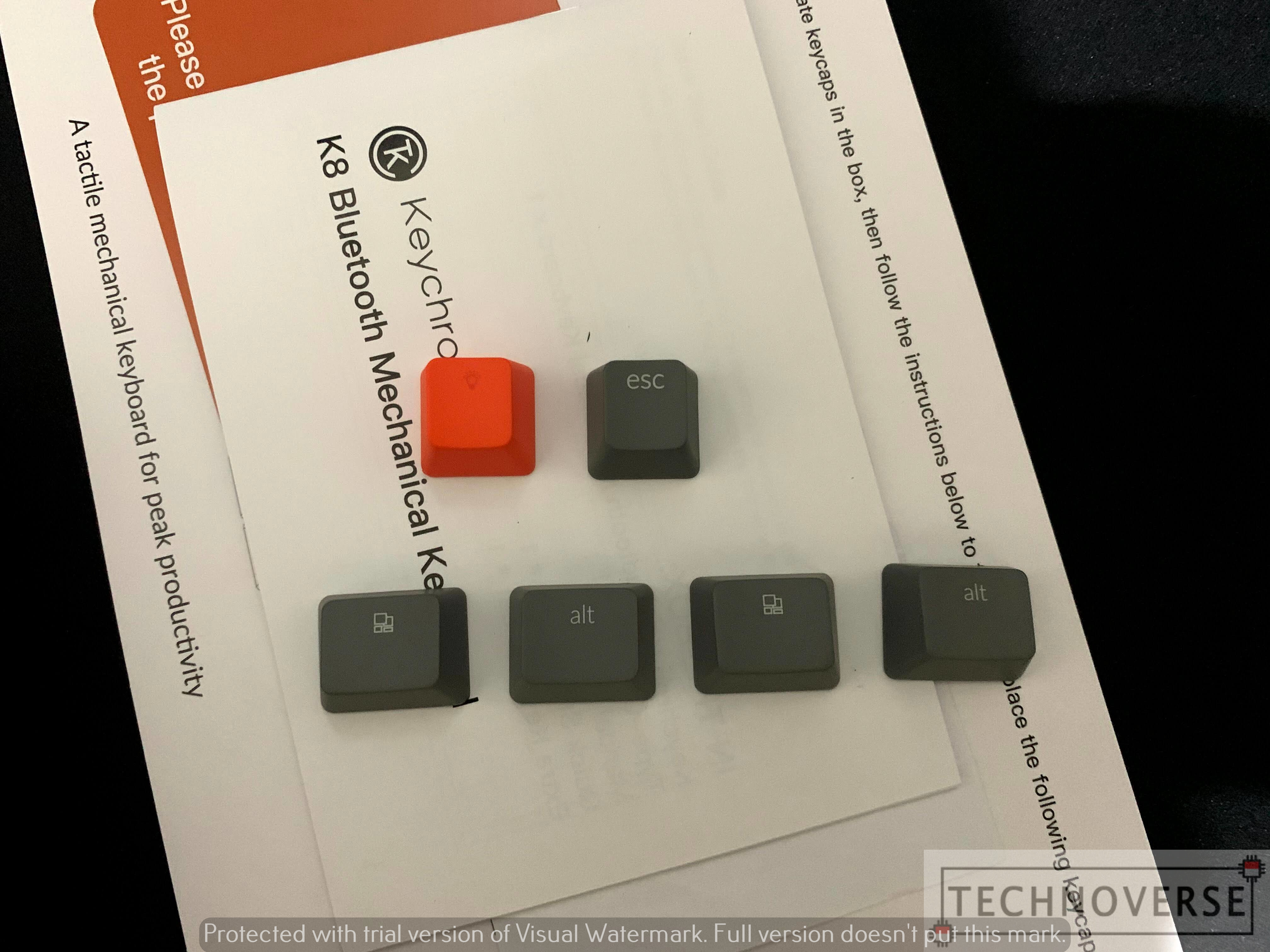 Review Keychron K8 RGB Wireless Mechanical Keyboard Technoverse